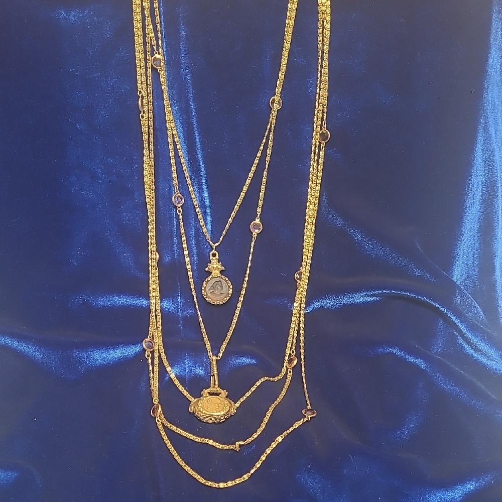Elegant Goldette Layered Necklace